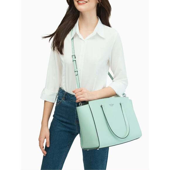 NWOT Kate Spade Patterson Drive Geraldine Spring Meadow - Picture 2 of 7